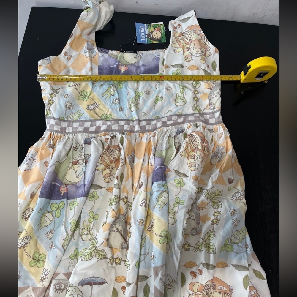 Studio Ghibli My Neighbor Totoro Mosaic Midi Dress - Picture 12 of 12